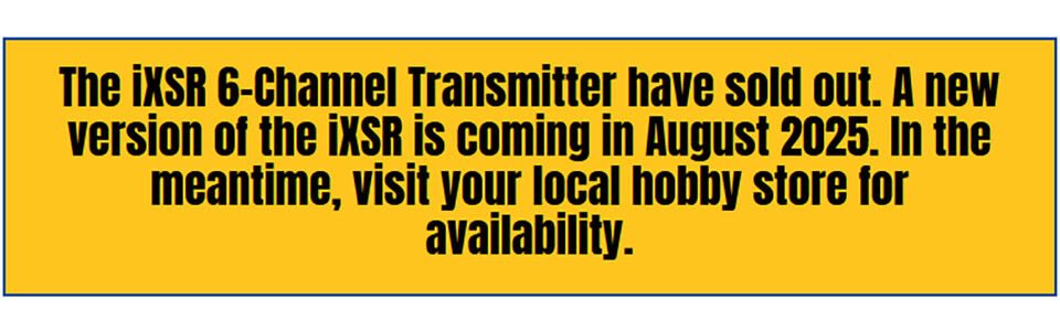 Spektrum iXSR 6-Channel DSMR Surface Transmitter with SR515 Receiver