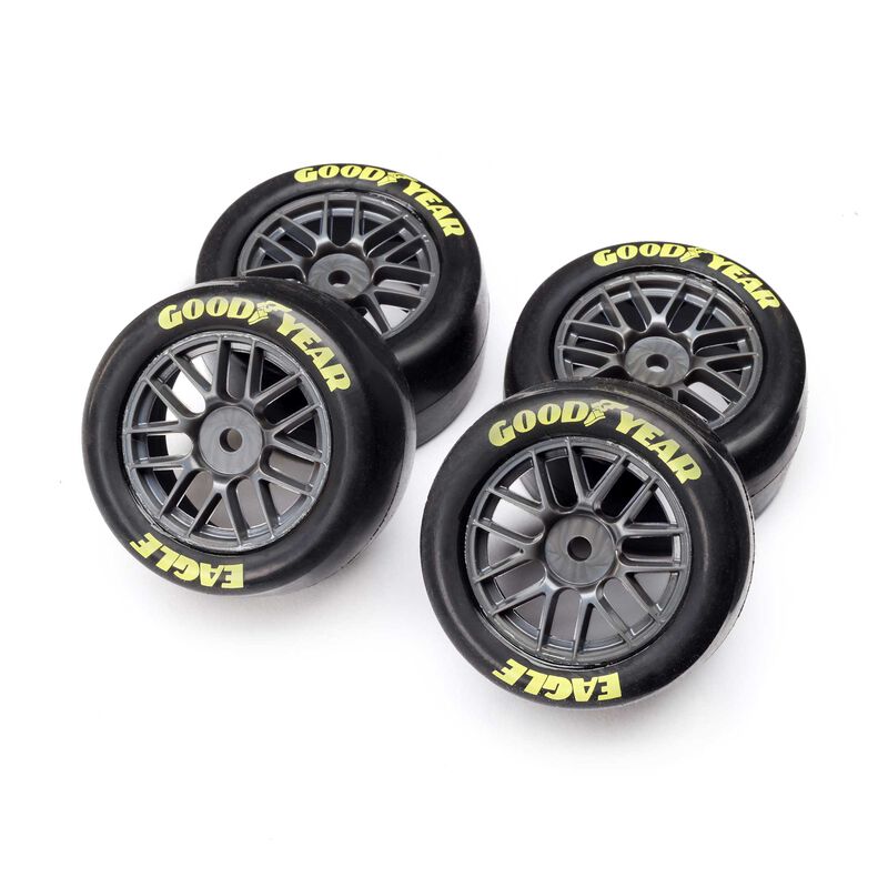 Goodyear Eagle Mounted Tires, Medium (4): NASCAR