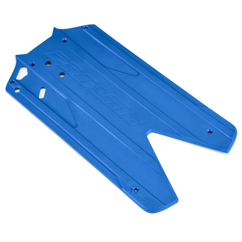Bash Armor Chassis Protector (Blue) for ARRMA 3S Long WB