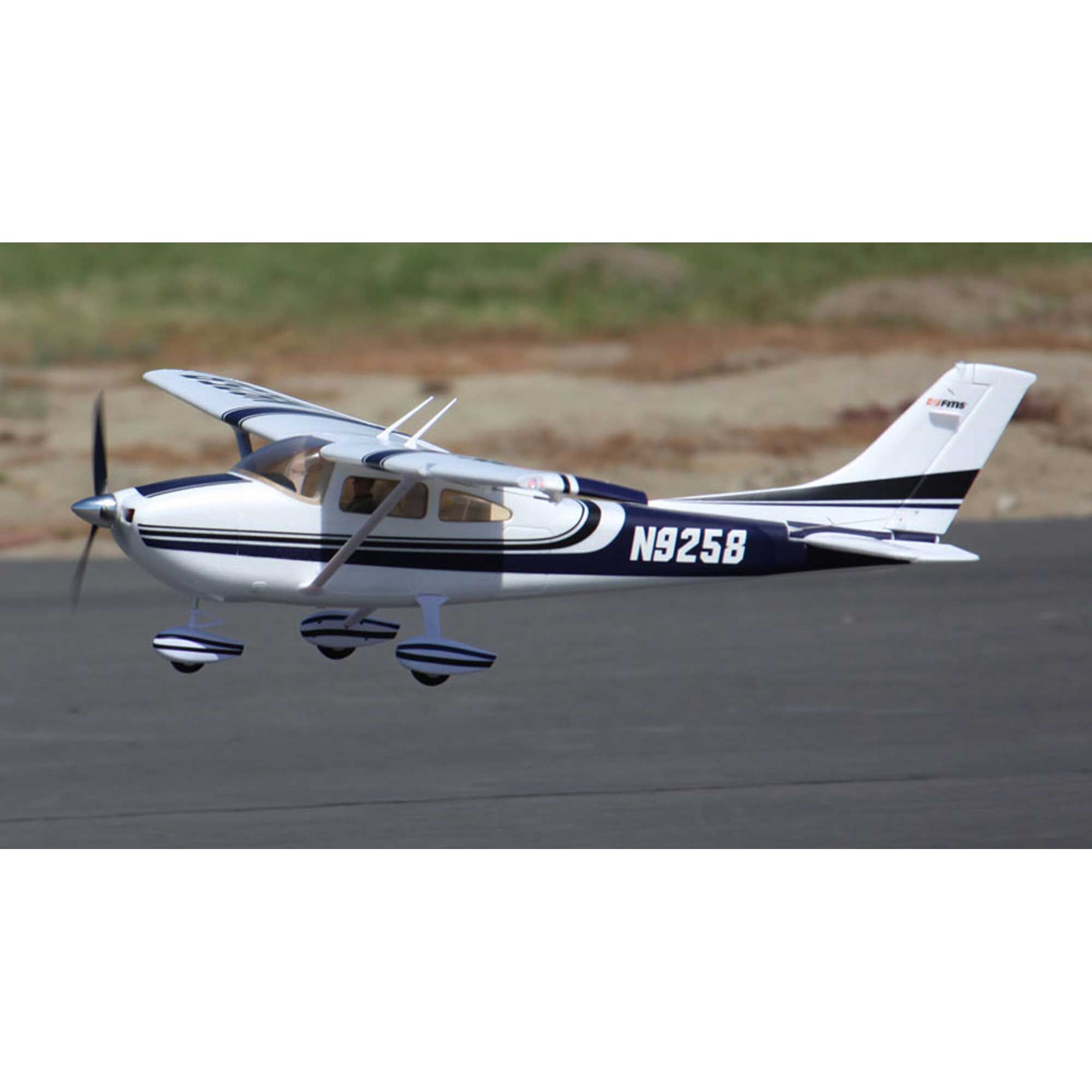 FMS Sky Trainer 182 Blue RTF, 1400mm | Horizon Hobby