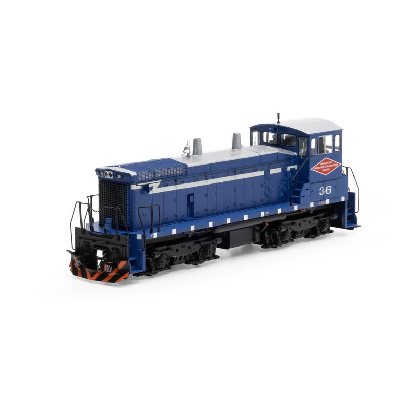 HO SW1500 Locomotive with DCC & Sound, MNS #36
