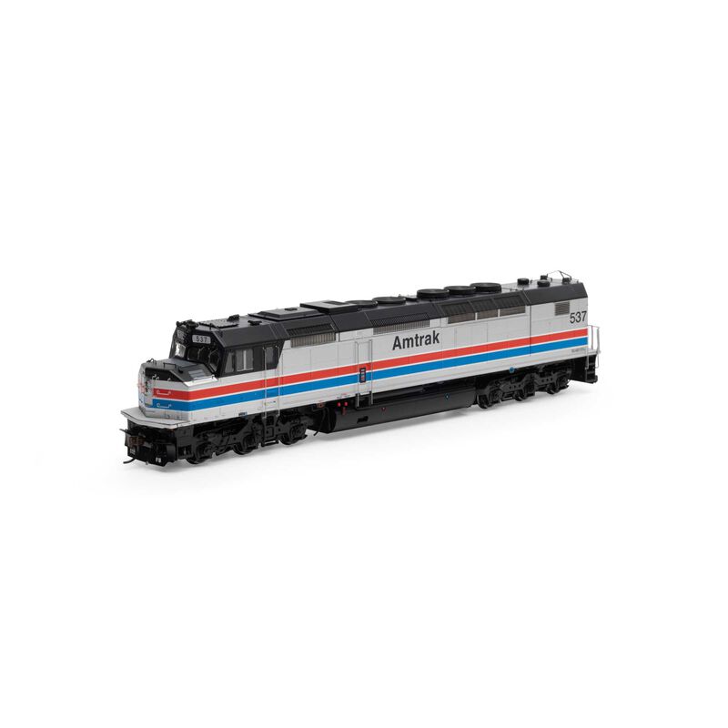 HO SDP40F Locomotive with DCC & Sound, Amtrak, Phase II #537