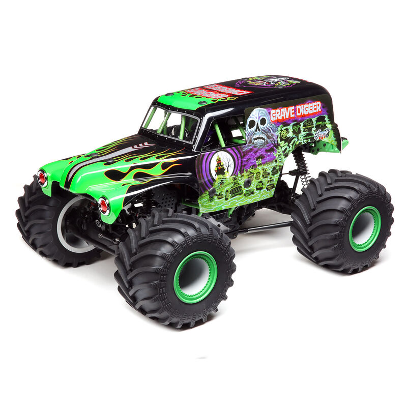Monster Jam, Official Grave Digger Remote Control Truck 1:15 Scale ...