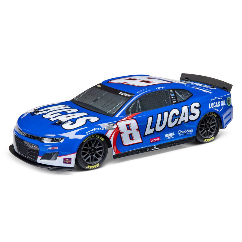 1/12 Losi NASCAR AWD RC Racecar, Kyle Busch No. 8 Lucas Oil 2024 Chevrolet ZL1 Camaro