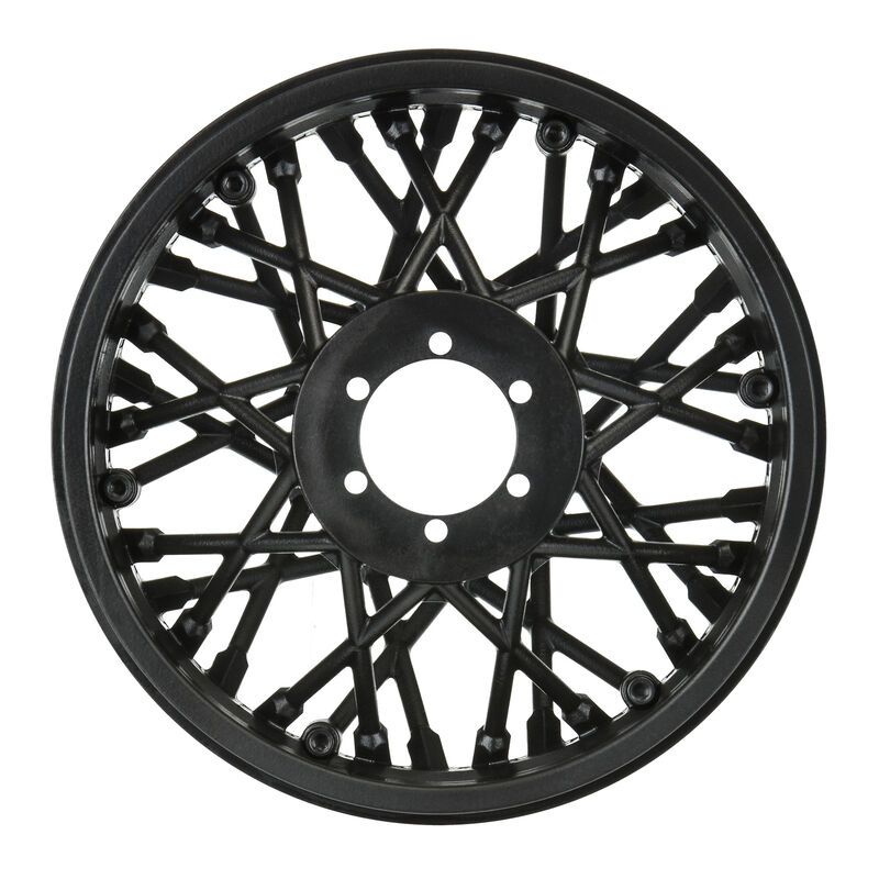 1/4 Supermoto Rear Wheel Black: Promoto-MX