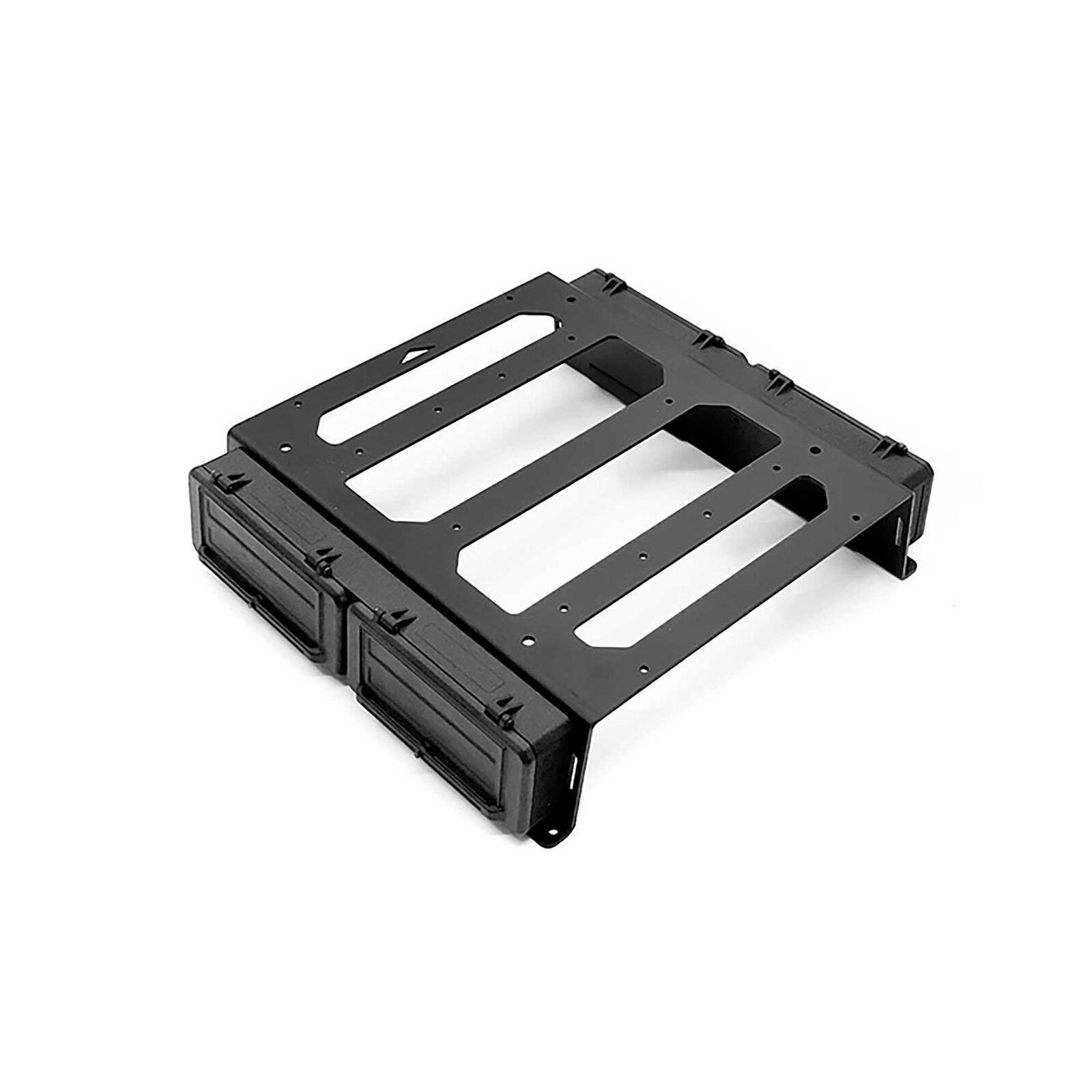 Rear Bed Rack with Tool Box: Vanquish VS4-10