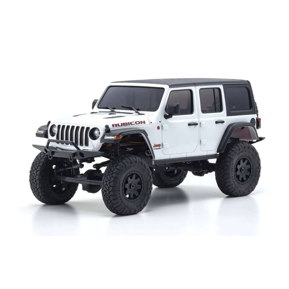 Kyosho MINI-Z 4WD Jeep Wrangler Rubicon RTR, Bright White