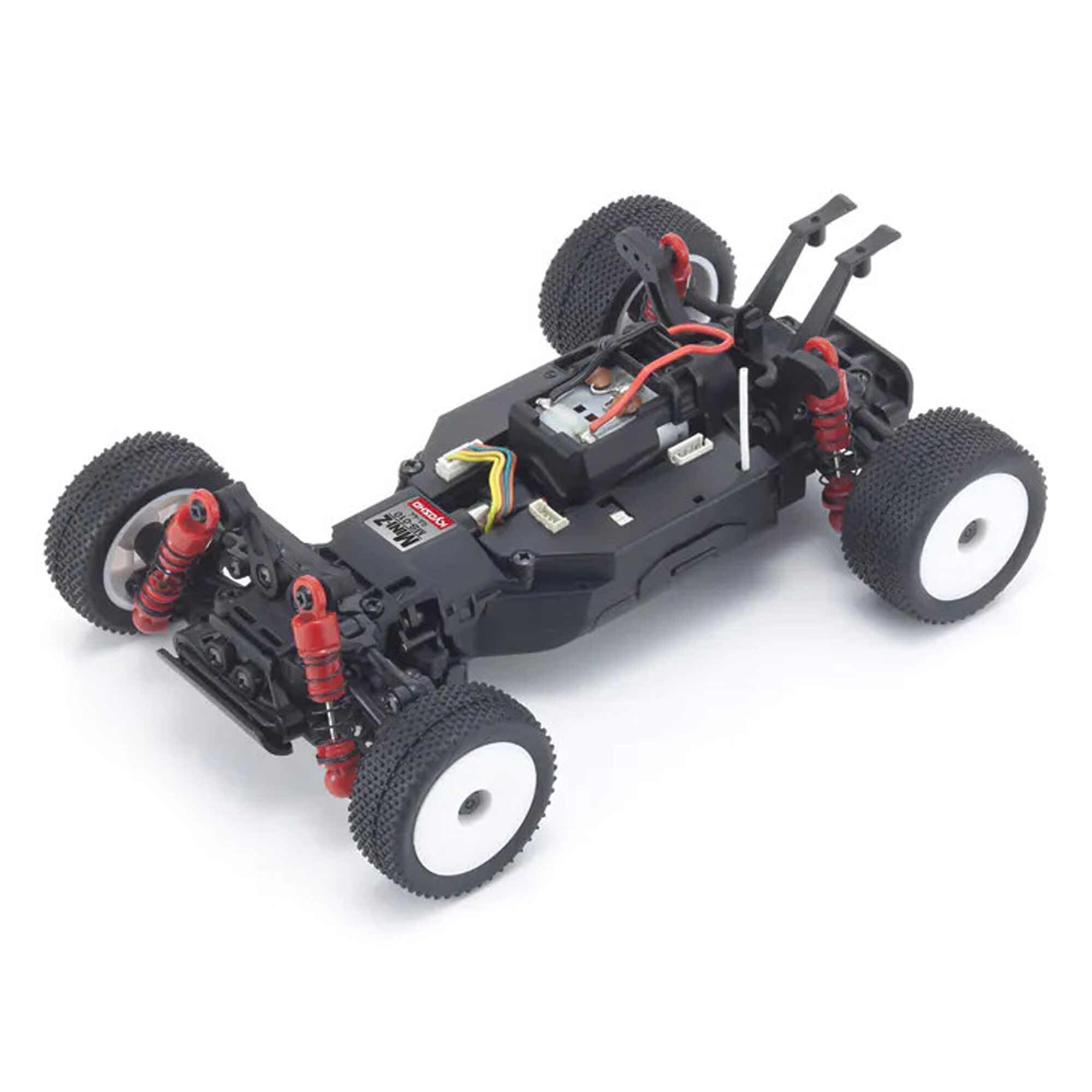 1/28 Inferno MP9 Mini-Z 4x4 Off-Road Buggy RTR, White/Black