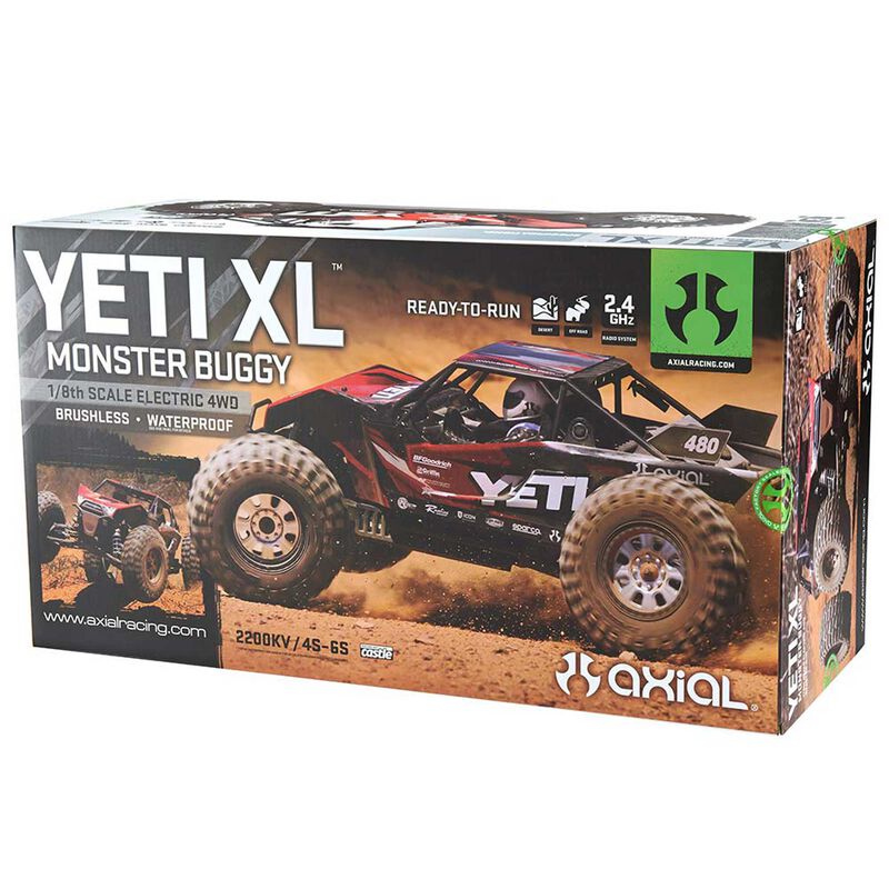 Axial Yeti XL Monster Buggy Upgrade Parts Graphite Front Upper Plate - 1Pc  Black