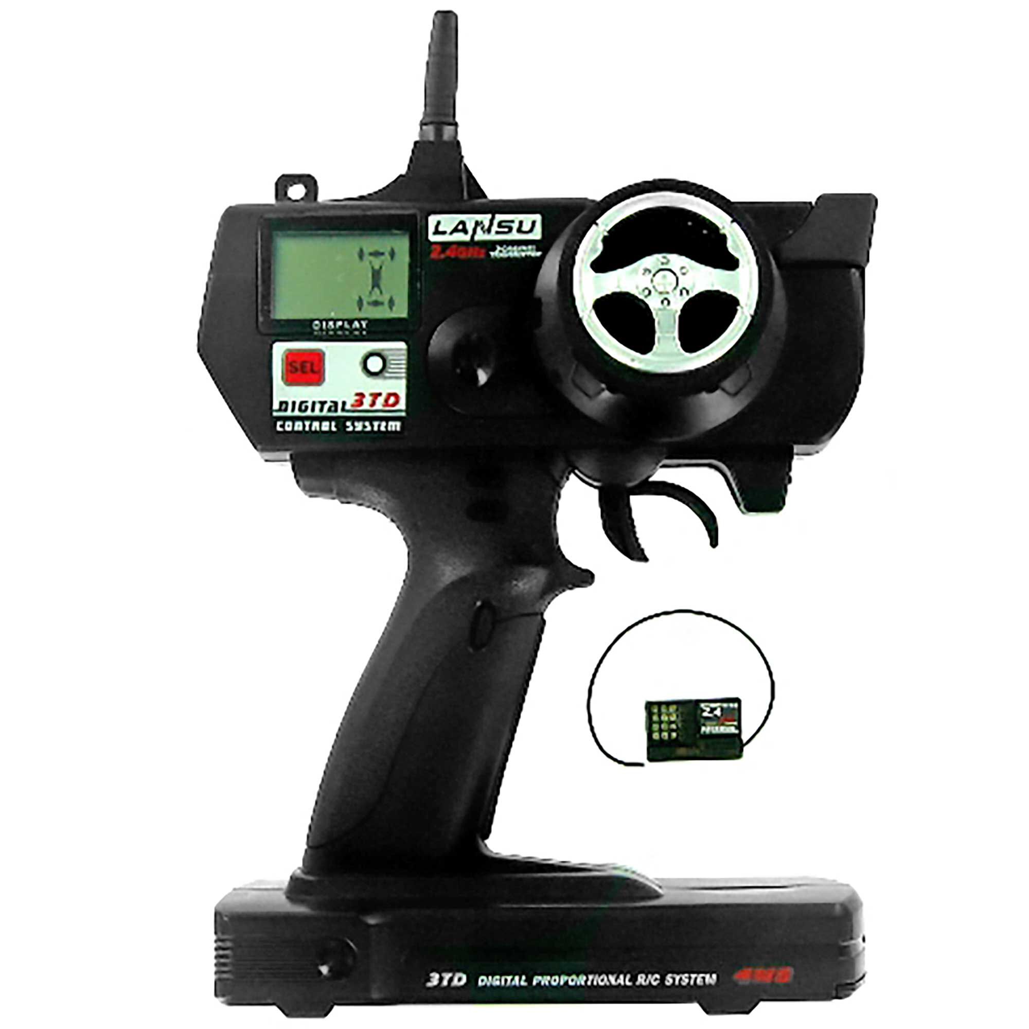 Redcat Racing 3-Channel 2.4GHz Transmitter with Receiver