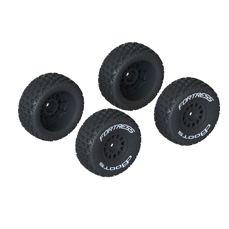 dBoots 'FORTRESS' Tire Set Glued, Option (2 Pairs)