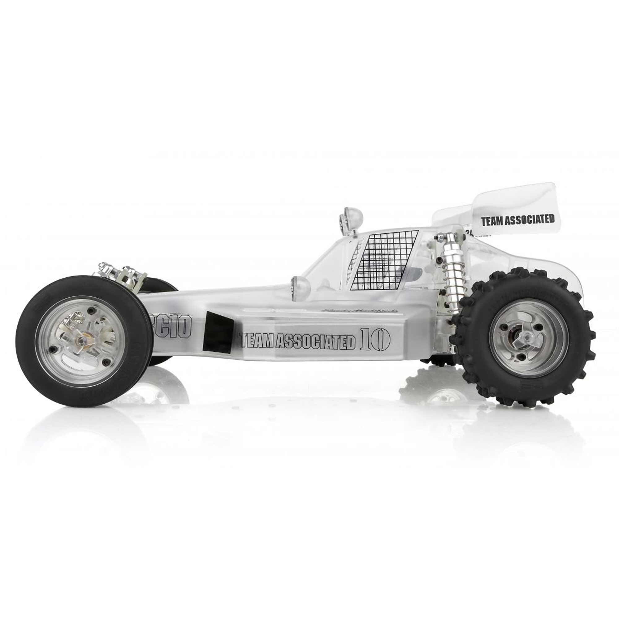Team Associated 1/10 RC10CC Classic Clear Edition 2WD Buggy Kit 