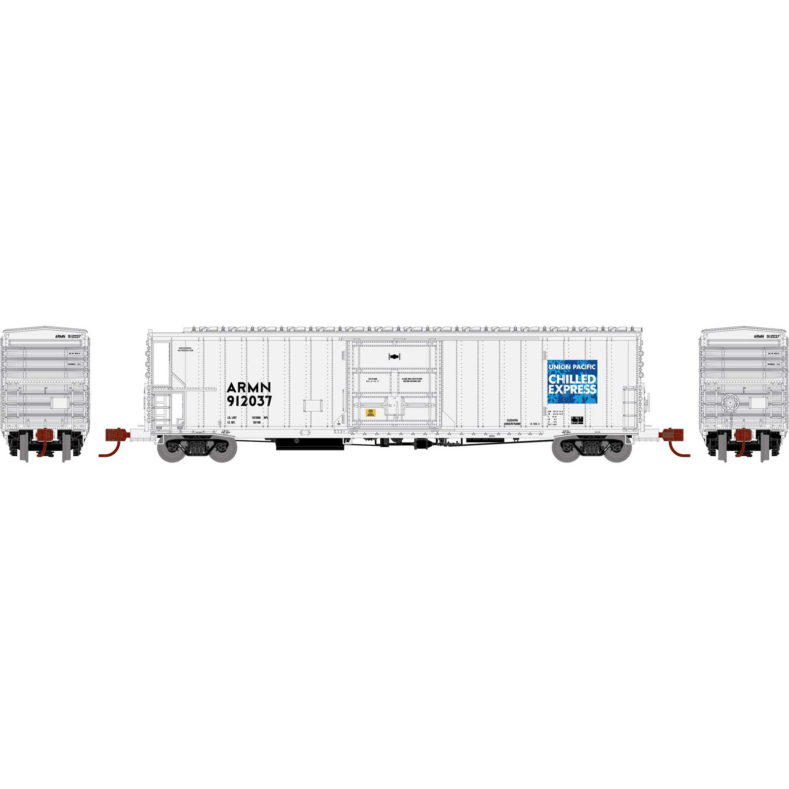 N ATH 57' FGE Mechanical Reefer with Sound, ARMN #912037