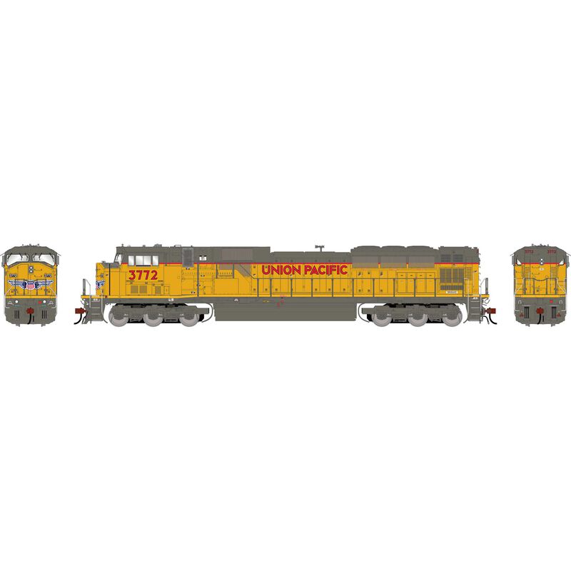 HO GEN SD90MAC Locomotive w/DCC & SOUND, UP #3772