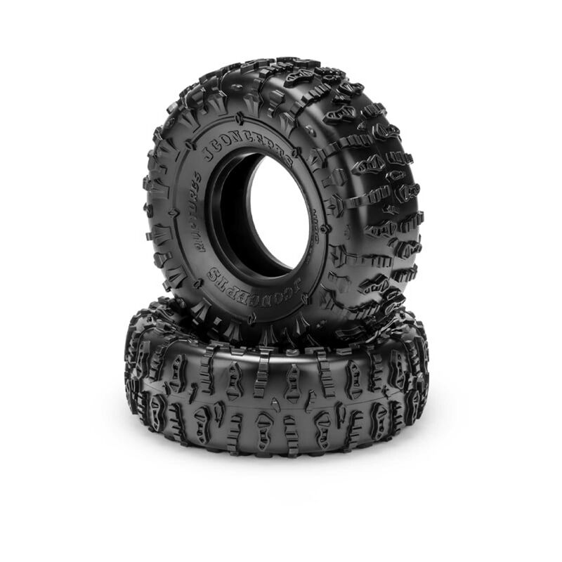 1/10 Ruptures 2.2" Crawler Tires with Inserts, Green Compound (2)