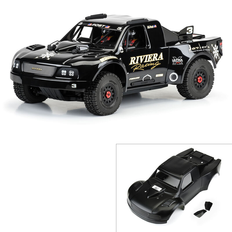 1/8 Pre-Cut 1997 Ford F-150 Trophy Truck Riviera Black Body: Mojave