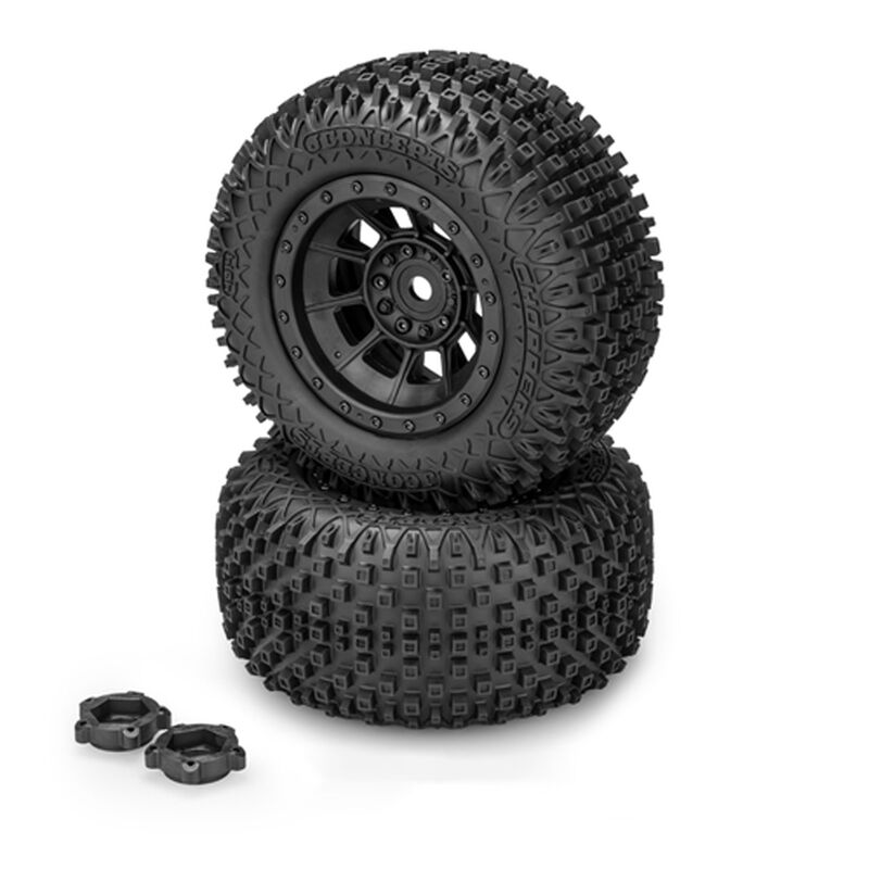 1/5 Choppers Pre-Mounted Monster Truck Tires, Platinum Compound (2)