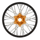 1/4 Pro-Spec Aluminum V2 Bead Rear Wheel Black/Gold (1): Promoto-MX