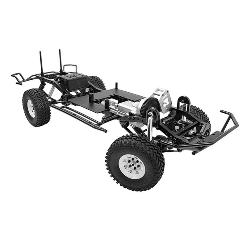 Define Crawlerz2 1/24 Scale Rc Crawler Car Kit - Full Metal 4wd Off-road  Model With Remote Control