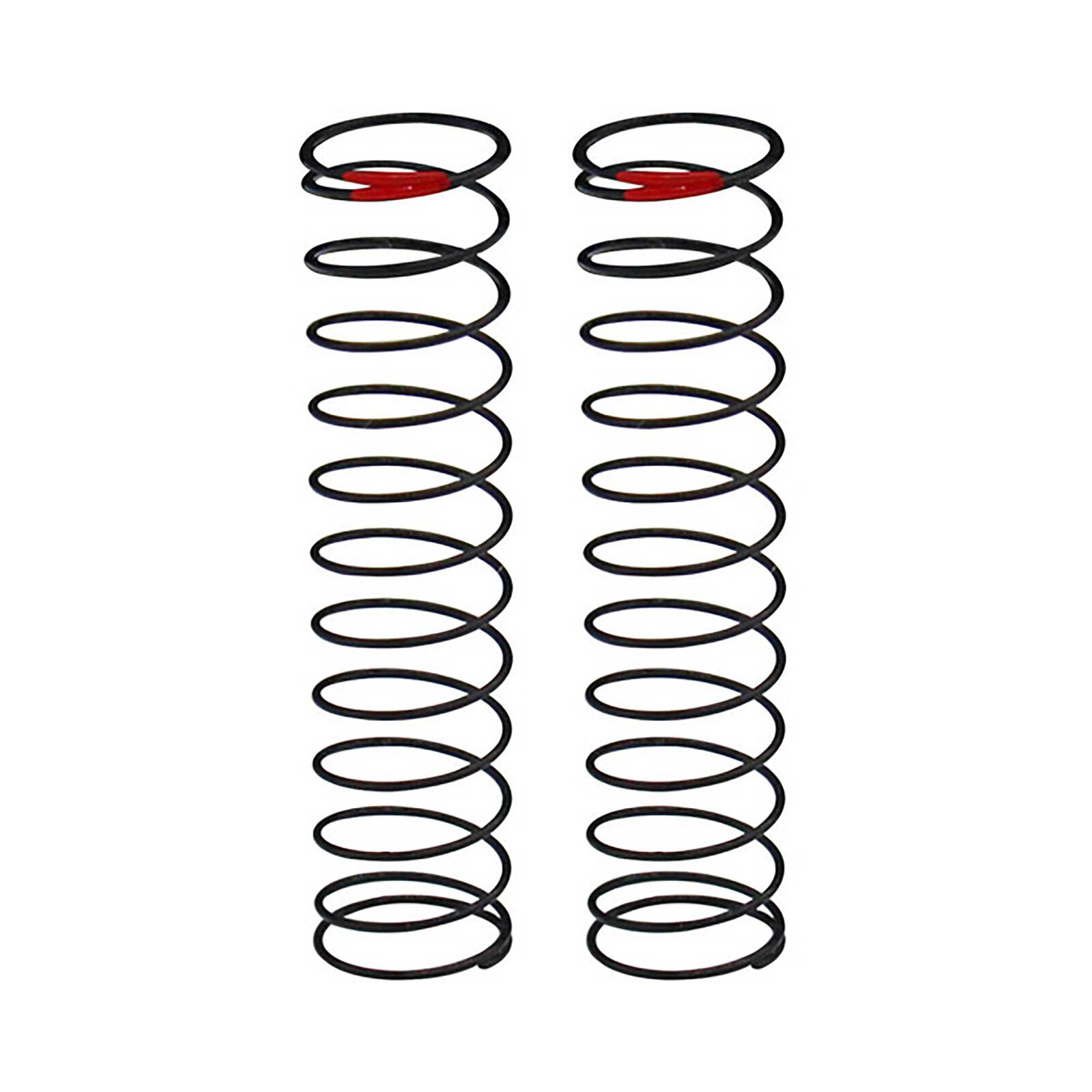 Shock Springs 0.072 Rate, Red (2): Traxxas TRX4-M