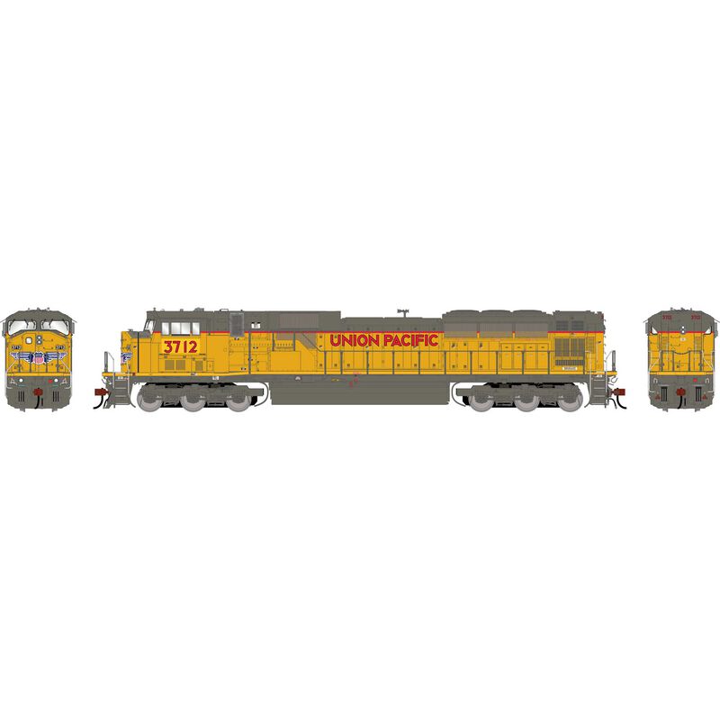 HO GEN SD90MAC Locomotive w/DCC & SOUND, UP #3712