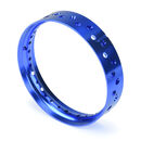 1/4 Pro-Spec Aluminum Rear Rim Blue: Promoto-MX