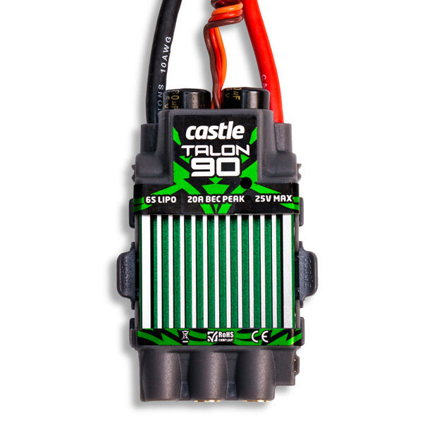 Castle Creations Talon 90-Amp 25V BL ESC with 20amp BEC | Horizon