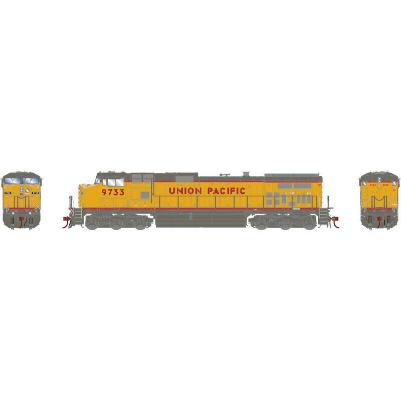 HO Dash 9-44CW Locomotive, UP#9733