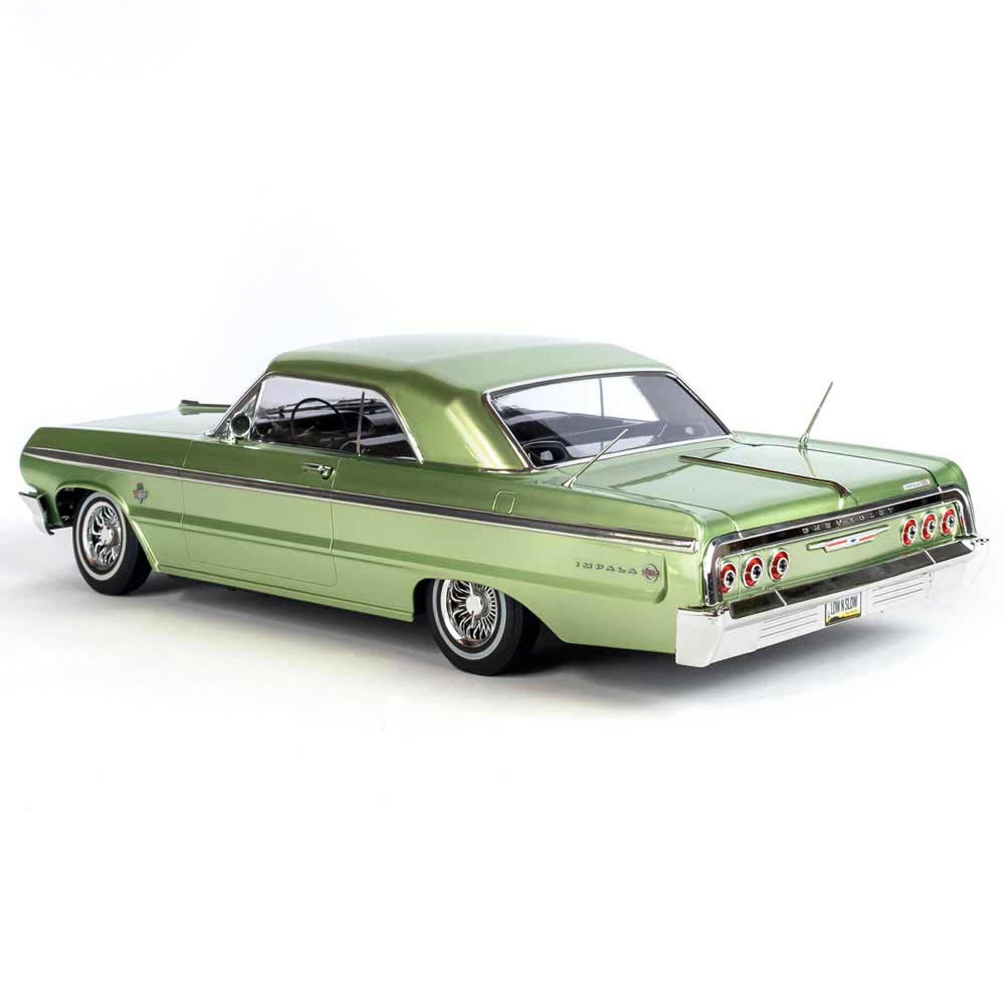 1/10 SixtyFour Chevrolet Impala Brushed 2WD Hopping Lowrider RTR, Green