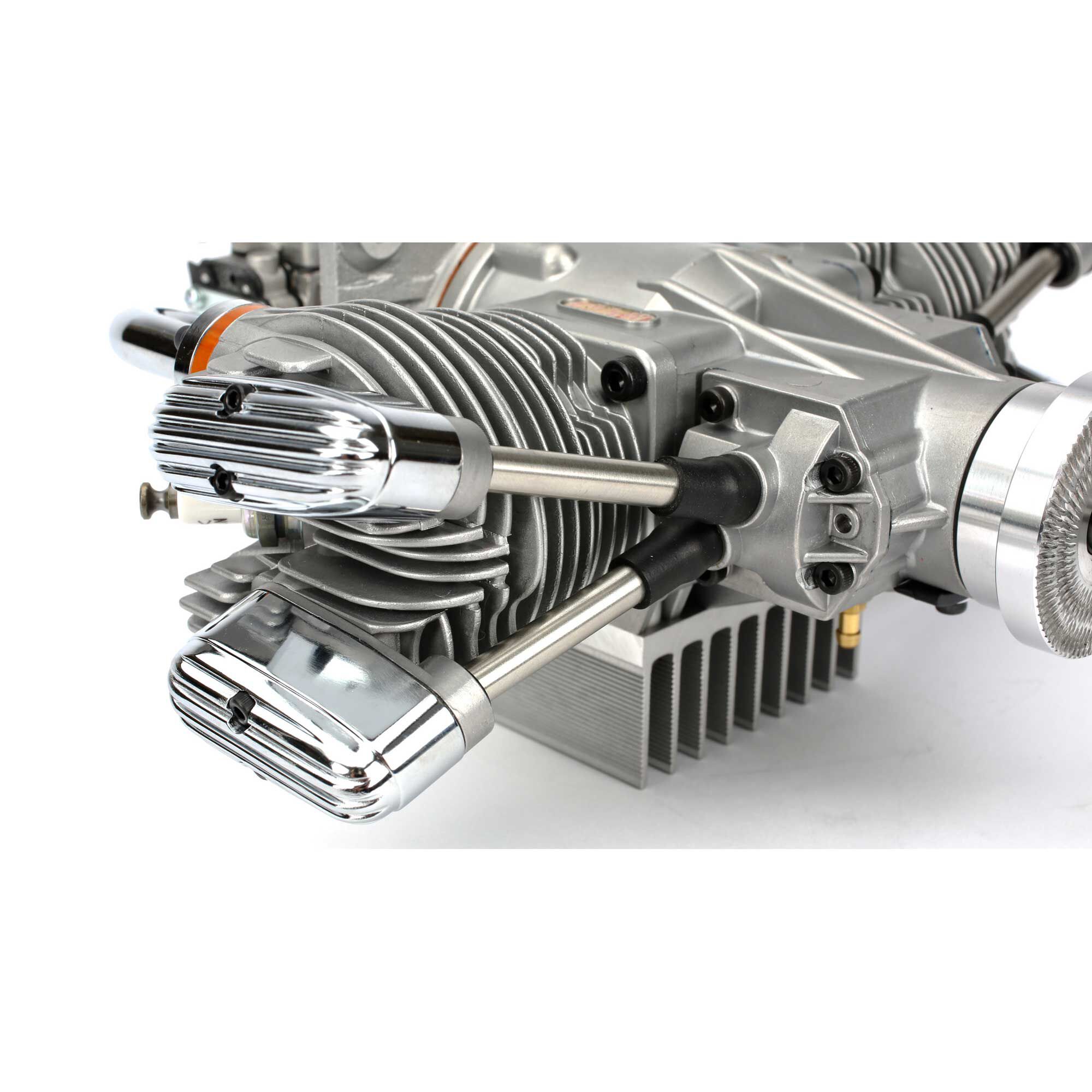 Saito Engines 57cc Gas Twin Engine 4-Stroke: BT | Horizon Hobby