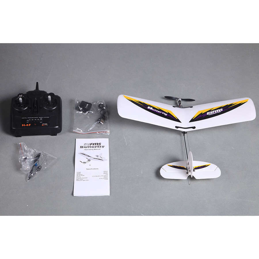 micro butterfly rc plane