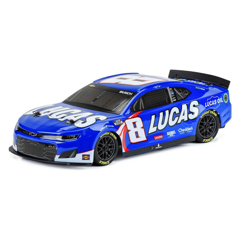 1/12 Losi NASCAR AWD RC Racecar, Kyle Busch No. 8 Lucas Oil 2024 Chevrolet ZL1 Camaro