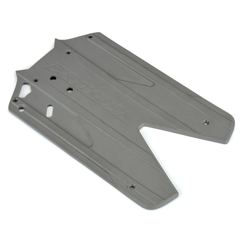 Bash Armor Chassis Protector (Stone Gray) for ARRMA 3S Short WB