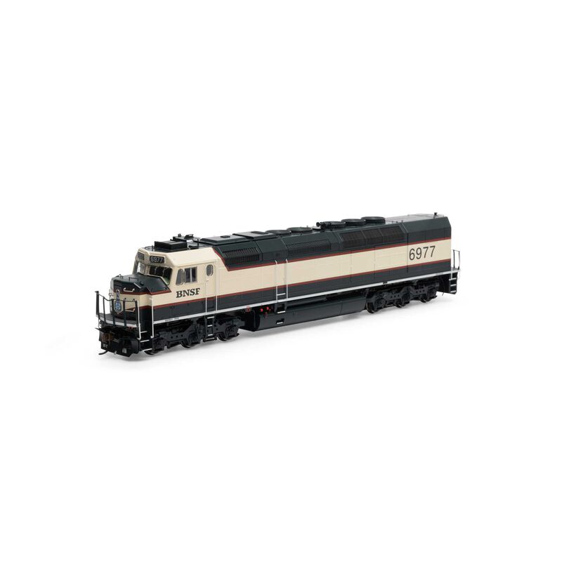 HO SDP40F Locomotive with DCC & Sound, BNSF #6977