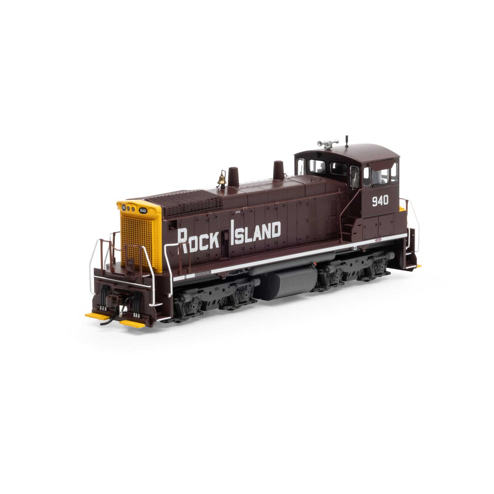 HO SW1500 Locomotive with DCC & Sound, Rock Island #940