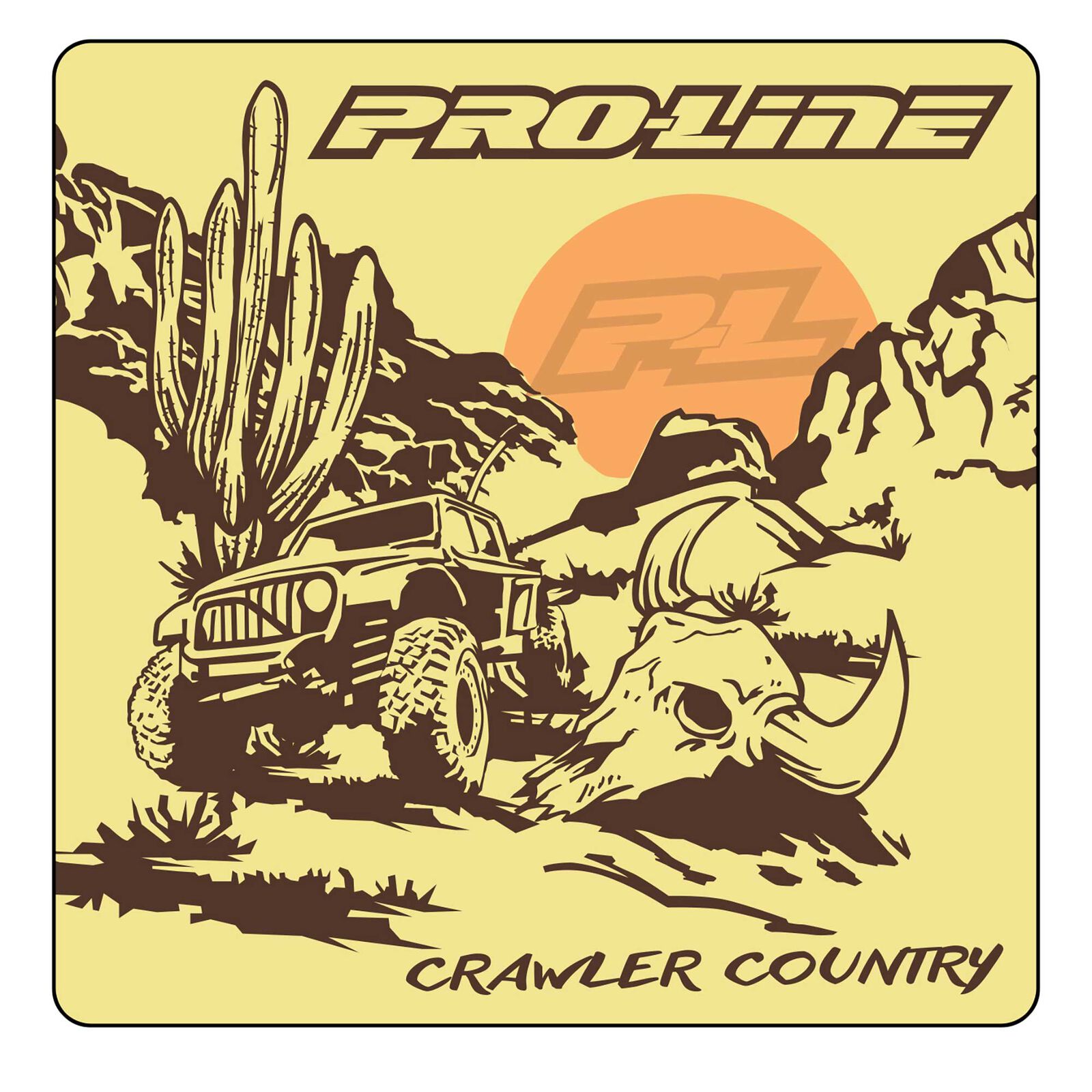 Crawler Country Sticker