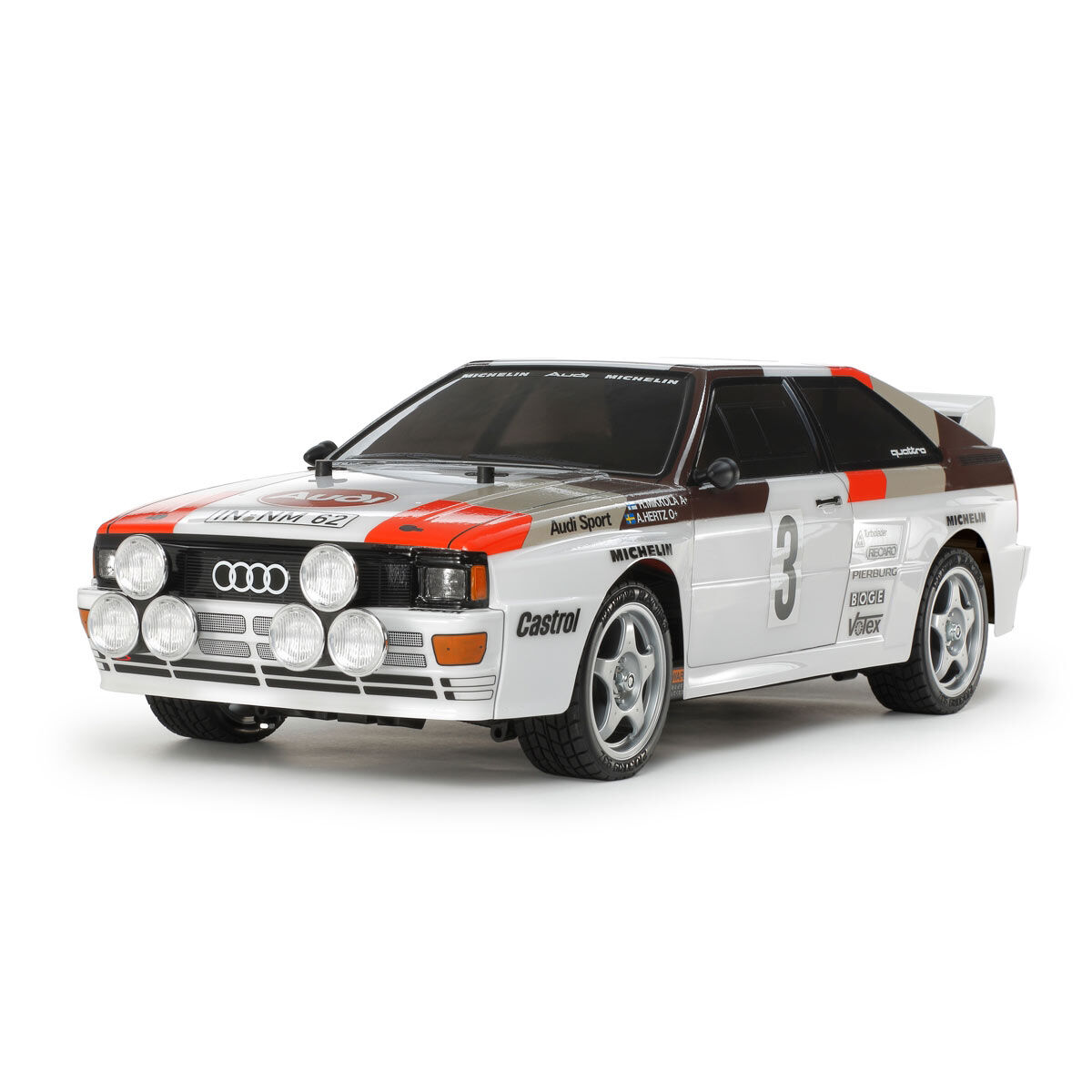 1/10 Audi Quattro A2 TT-02 AWD On-Road Touring Kit