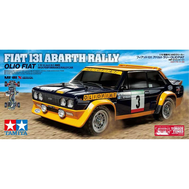 Tamiya 58723-A Fiat 131 Abarth Rally Olio Fiat (MF-01X) / Tamiya USA