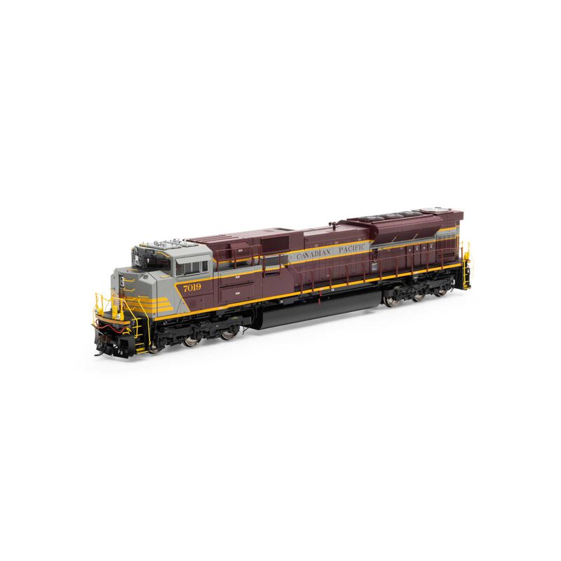 HO EMD SD70ACU Locomotive with DCC & Sound, CPR / Heritage #7019