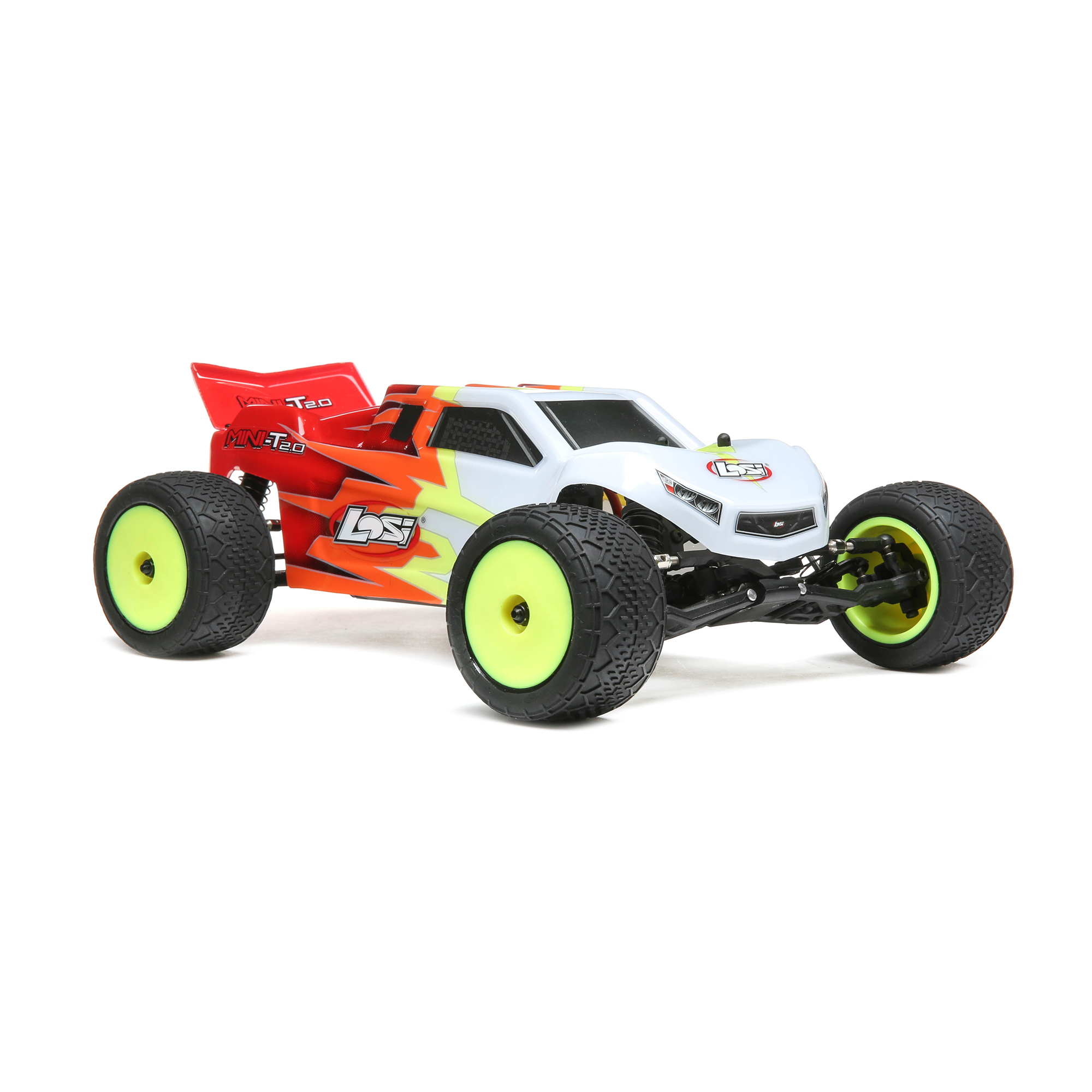 Losi 1/18 Mini-T 2.0 2 Wheel Drive Stadium RC Truck Brushed Ready to Run