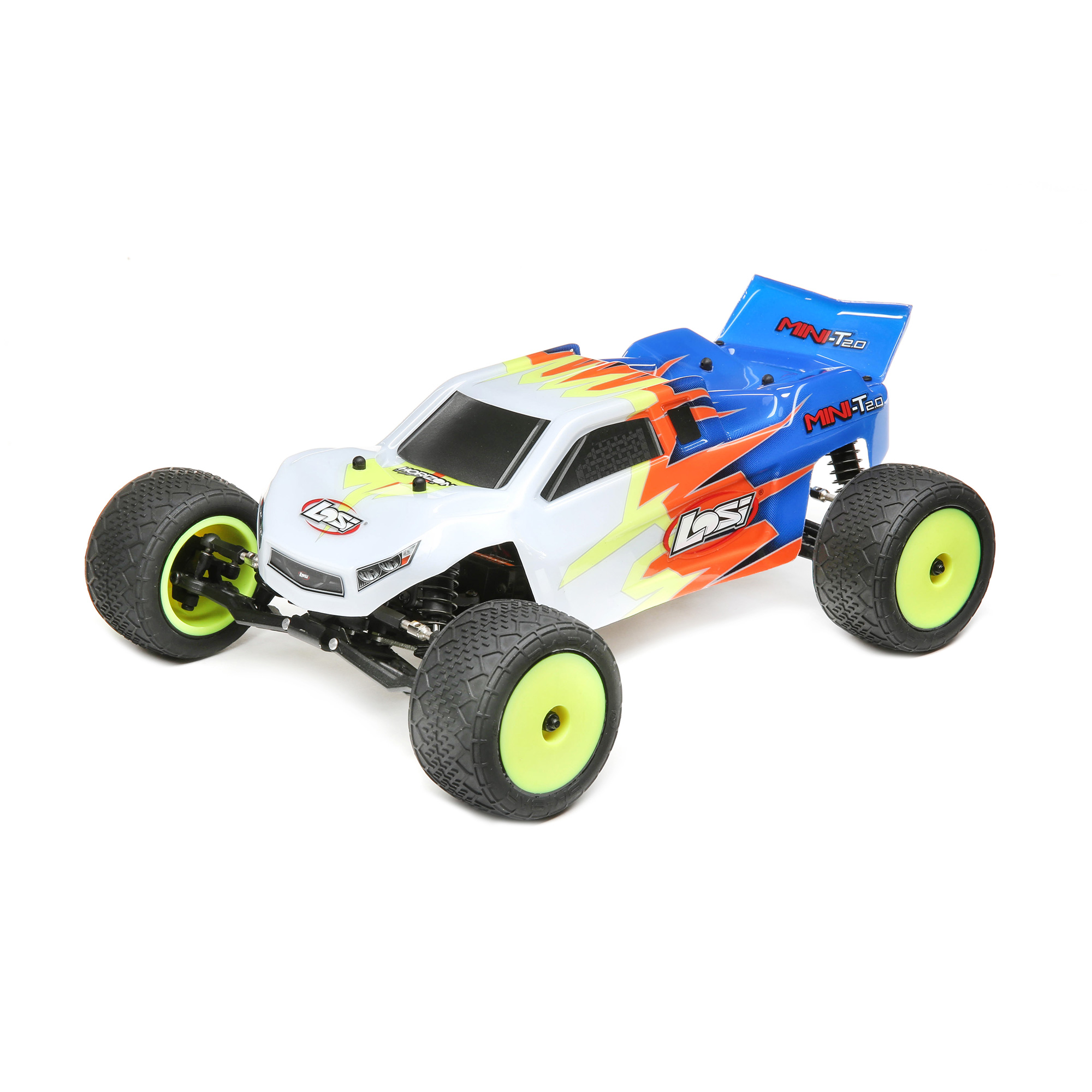 Losi 1/18 Mini-T 2.0 2 Wheel Drive Stadium RC Truck Brushed Ready to Run