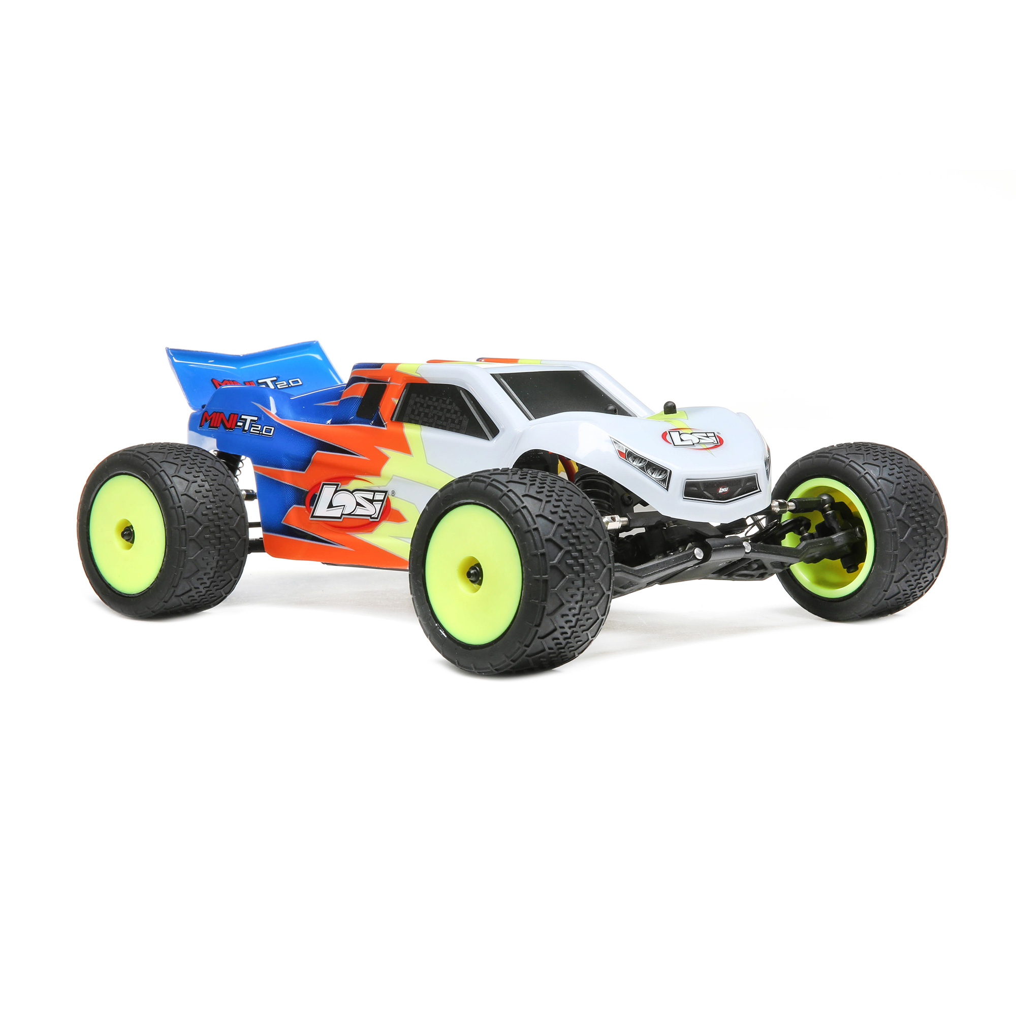 Losi 1/18 Mini-T 2.0 2 Wheel Drive Stadium RC Truck Brushed Ready to Run