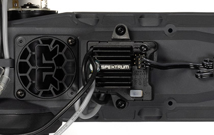 Électronique Spketrum incluse pour le Stadium Truck RTR ARRMA VORTEKS MEGA 550 2WD