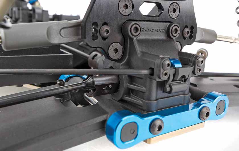 Front and rear gear boxes are more efficient