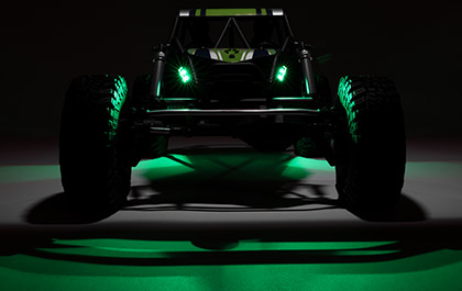 LED ROCK LIGHTS for the Axial RC Trail Buggy 4X4 RTR