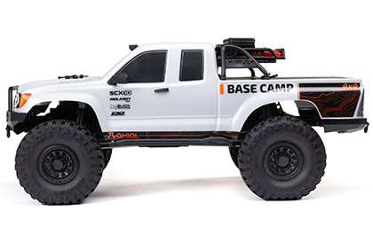 STYLISH TRUCK BODY WITH SCALE ACCESSORIES for the Axial 1/10 SCX10 III Base Camp Rock Crawler RTR