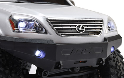 LIGHTS AND MOULDED LENSES for the Axial SCX24 Lexus GX 470