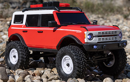 OFFICIALLY LICENSED FORD BRONCO HARD BODY for the Axial SCX24 Ford Bronco