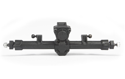 FRONT AND REAR SOLID AXLE HOUSINGS for the Axial SCX24 Ford Bronco