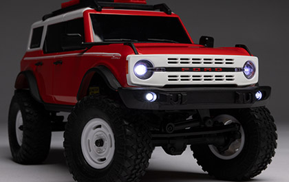 LIGHTS AND MOLDED LENSES for the Axial SCX24 Ford Bronco